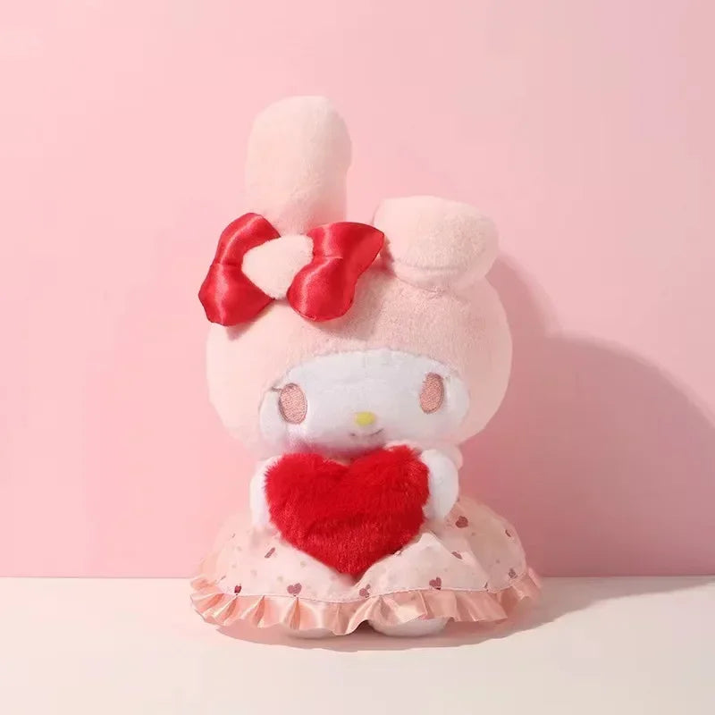 Sanrio Hello Kitty Kuromi Melody Cinnamoroll Stuffed Toys Kawaii Baby Gifts Christmas Stuffed Toys Children Dolls for Kids