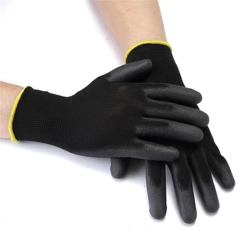 Polyurethane GlovesSafety Work GlovesRepair GlovesPalm Coated GlovesCarpenter Repairman Supplies