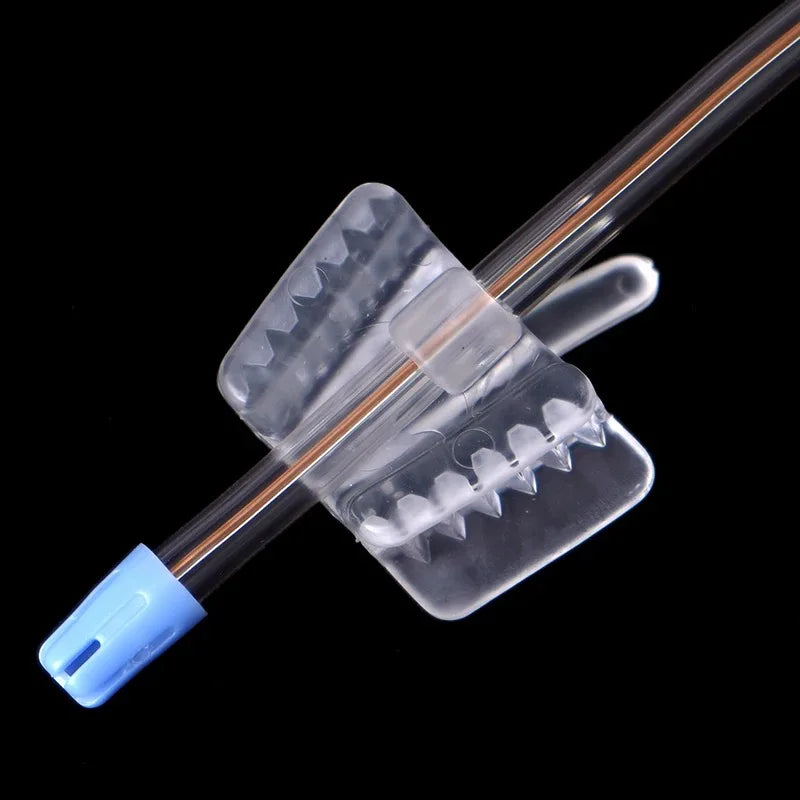 5pcs Dental Silicone Bite Block with Saliva Ejector Hole Mouth Opener Occlusal Pad Cheek Retractor Oral Care Tools