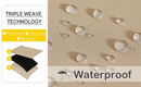 The Aegis Veil | Premium Outdoor Blackout Curtain 280GSM Waterproof Thermal Insulated