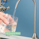 ULA 1/4"Kitchen Faucets Direct Drinking Tap Stainless Steel Water Purifier Faucet Single Cold Water Sink Faucet Filter Faucet