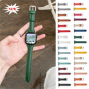 Slim Leather Strap For Apple Watch bands 45mm 44mm 40mm 41mm 42mm 38mm Ultra 2 49mm 44 mm Bracelet apple watch 8 9 8 7 se 5 4 6