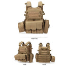 Nylon Tactical Vest Body Armor Hunting Carrier Airsoft Accessories CS Combat MOLLE Camo Military Army Vest for Outdoor Hunting