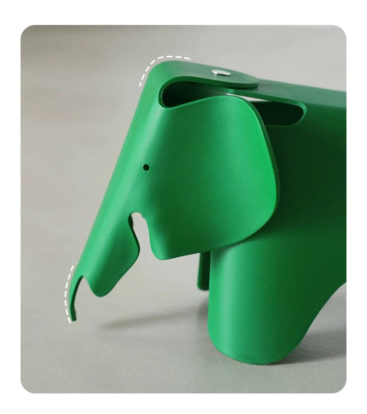 Small  Elephant Home Decoration Model Plastic PP INS Polular Toy