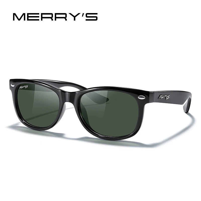 MERRYS DESIGN Kids Classic Retro Rivet Polarized Sunglasses For Boys Girls UV400 Protection S7052
