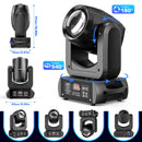 U’King 150W Beam Moving Head Lights 18Prism 8Gobo Stage Light DMX DJ Light For Wedding Church Party KTV Disco Dj Bar