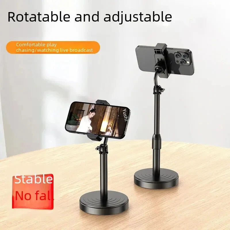 Universal Mobile Phone Stand Stretchable Holder 360° Rotating Adjustable Phone Holders Portable Smartphone Telescopic Holder