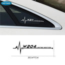 1Pcs For  W108 W126 W140 W168 W169 W176 W177 W203 W204 W205 Car Side Window Stickers