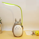 Creative Cartoon Totoro Charging Night Indoor Light  Animal LED UBS Table Lamp Children&