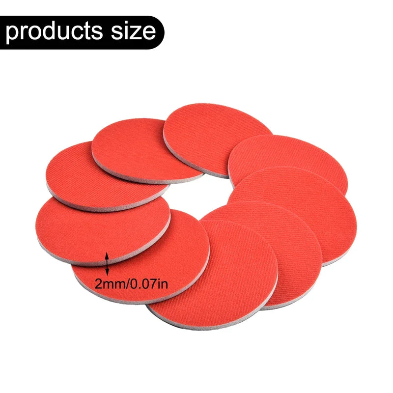 Premium Bowling Sanding Pads Set 24 Pieces For Resurfacing Polishing Bowling Ball Grit Pad Kit 500-4000 Grid Bowling Accessories