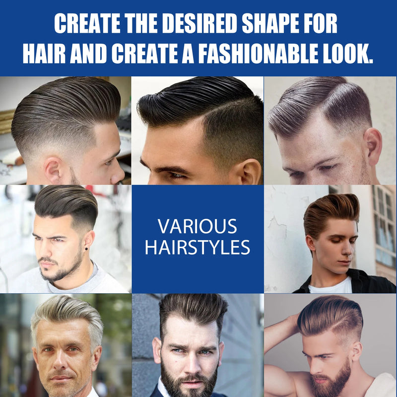 Hair Wax Stick Non-greasy Style Repair Smooth Loose Frizz Fixed Long Lasting Fluffy Broken Hair Artifact Waterproof Men Hair Gel