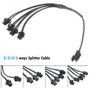 Car Interior Decorative Adapter 5V USB Driver Switch Wiring voice control 3V Battery Box Cigarette Drive EL Wiring Neon Strip