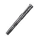 New HongDian D1 Fountain Pen with Screw Cap Iridium Soft Nib EF/F Writing ink pen Office Student Stationery hollow out gift pen