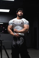 Frühling Und Sommer Neu eingetroffen junge Herren Workout Shirts Athletic Compression Tee Dry Fit Yoga Gym Basic Tops 1er-Pack