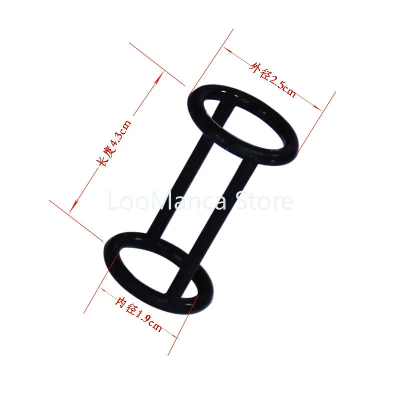 6Pcs Ice Cream Machine Commercial Accessories Anti-Channeling Valve Stem H-Shaped Sealing Ring Fit For BJ/BJK/BTK/BK Series