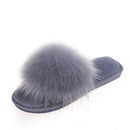 Winter Neue Haus Damen Pelzige Hausschuhe Warme Kunstfell Flache Schlafzimmer Damen Schuhe Slip-on Indoor Slides Damen Fellhausschuhe