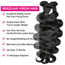 The Lace Atelier | 13x6 HD Lace Frontal with Body Wave Bundles