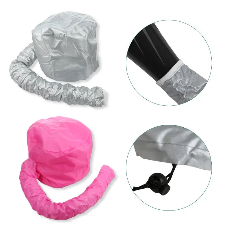 Soft Hair Drying Cap Bonnet Hood Hat Womens Blow Dryer Home Hairdressing Salon Supply Adjustable Accessory Wholesale