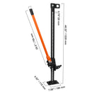VEVOR High Lift Farm Jack 48"/60" Allzweck-Farm Jack 3175 kg Tragkraft Straßen- und Allzweck-Wagenheber Schwerlast-Farm Jack für Traktor LKW