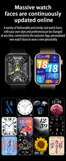 2025 New Smart Watch Men Women Camera Take Photos Record Video Health Monitor Sports Fitness Waterproof BT Call Smartwatch