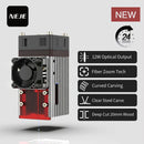 NEJE 40W-120W Lasermodul Laserkopf 450nm Blauer Laser TTL-Modul Lasergravurmaschine Holzmarkierung Schneidwerkzeug Luftunterstützung