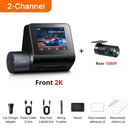 70mai Dash Cam A410 Front 1440P Rear 1080P Car DVR Upgraded Ver. of 70mai A400 Car Recorder 24H Parking Mode Support Max 256GB