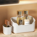 Rectangular Desktop Cosmetic Storage Drawer Stackable Storage Box Acrylic Rack Sundries Snack Makeup Storage Basket Organizer