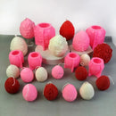 Easter Day Gift Egg Candle Making Silicone Mold Festival Embossed Butterfly Eggs Resin Epoxy Mould Carved Rose Soap Wax Tools