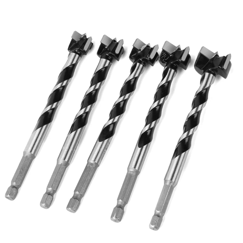 1pcs16mm-25mm longer Forstner tips Woodworking tools Hole Saw Cutter Hinge Boring drill bits Round Shank Tungsten Carbide Cutte