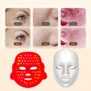 Elysian Aura | 7-Color Wireless LED Facial Therapy Mask | 60 LEDs High-Intensity Photon Skin Care