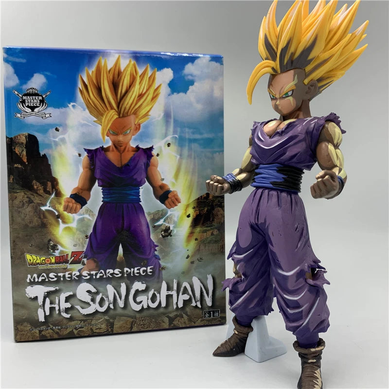 FigureCrazy Anime Dragon Ball Z Figure Gohan Super Saiyan Comics Ver. PVC Action Figure DBZ Gohan Goku Fighting Cell Model Toy 2