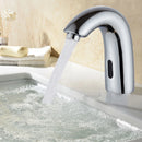 Touchless Sink Faucet with Inlet Water Pipe Water Tap Infrared Sensor Automatic Basin Bathroom