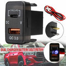The Quicksilver Port | 36W Dual USB-C & USB-A Fast Vehicle Charger