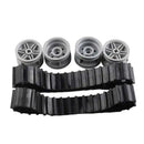 Tracks and Wheels Pack for Lego x1681 53992 13972 Compatible Legoeds Building Blocks Crawler MOC Technical Puzzle Assembly