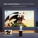 PROGAGA PG310 Smart Android Projector 4k 720P 300Ansi Allwinner H713 Projetor PG310 Home Theater Video Mini Portable Projector