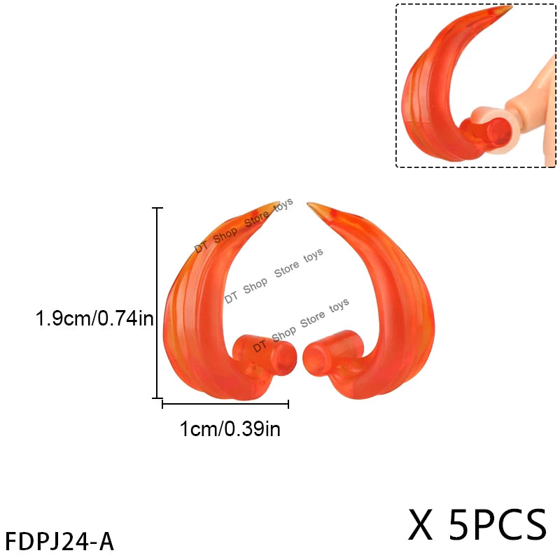 5PCS Cartoon Special Effects Pieces Arm Fist Wind Lightning Leg Flames Weapons Accessories Assemble Scene Bricks Kids for Toys