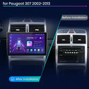 Junsun AI Wireless CarPlay for Apple Android Auto Car Radio For Peugeot 307 307CC 307SW 2002-2013 GPS Multimedia RDS WiFi Stereo