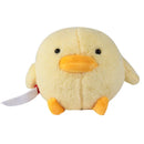 28cmLittle yellow duck with knife Plush Pillow Animals Simulated Ducks Plushie Toy Cute Home Decor Pillow Kids Easter Gift