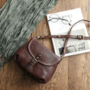 Johnature Retro Genuine Leather Women Summer Small Bag 2026 New Simple Leisure Nature Cowhide Female Shoulder & Crossbody Bags