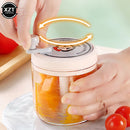 1 Stück Multifunktionaler Knoblauchzerkleinerer Haushalt Baby Gemüse und Obst Hilfskochmaschine Küche Manuelle Knoblauchreibe