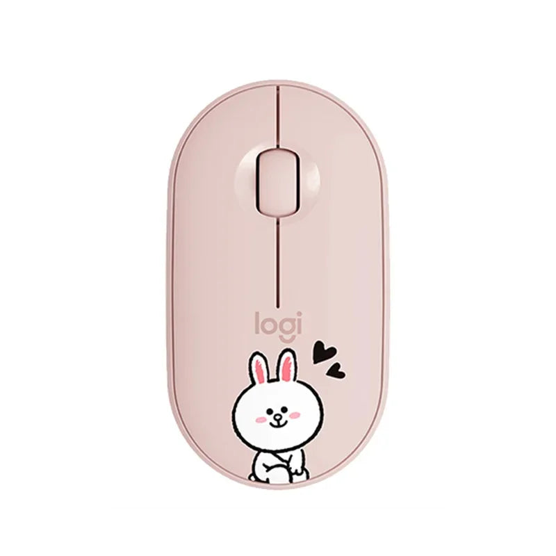 Logitech Pebble M350 Wireless Bluetooth Mouse Mice Mute Slim Bluetooth Mouse For Laptop PC Office Home Unifying Colorful Mouse