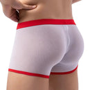 Men's Underwear Boxers Sexy Mesh Transparent Boxer Shorts Low Waist Breathable Panties Boxer for Man