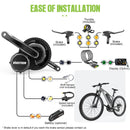 Tongsheng TSDZ8 750W TSDZ2B 500W 250W Motor Kit Mid Drive Torque Sensor Bicycle Engine Electric Bike Conversion Kit BB 68-73mm