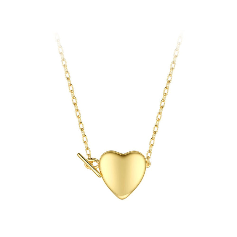 ENFASHION Heart Locket Pendant Necklace Women Gold Color Openable Photo Frame Choker Necklace Fashion Femme Jewelry P193056