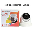 Hikvision 4MP IP Camera DS-2CD2347G2H-LISU/SL Smart Hybrid IR White Light ColorVu Turret POE Built-in 2-Way Audio SD Card Slot