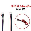 Motor Cable 1M/1.5M/2M Two-phase XH2.54 4pin to 6pin Terminal Motor Connector Cable for Nema 42 Stepper Motor 3D Printer Parts