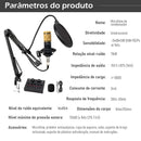 Bm800 arm articulated microphone for PC Brazil consumer electronics arm arm arm articulated microphone microphone USB microphone