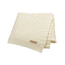 Babydecken Gestrickt Baumwolle Einfarbig Neugeborene Babys Schlafdecke Kinderwagen Decken Weich Säuglingswickel Mehrzweck