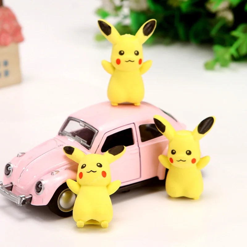 1/5/10Pcs/Set Kawaii Anime Pokemon Pikachu Eraser Cartoon Cute Pencil Rubber Creative Stationery School Office Supplies