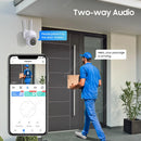 1080P IP Camera Ycc365 Plus Outdoor Home Security Auto Tracking AI Human Detection Camera WIFI CCTV Surveillance Camera